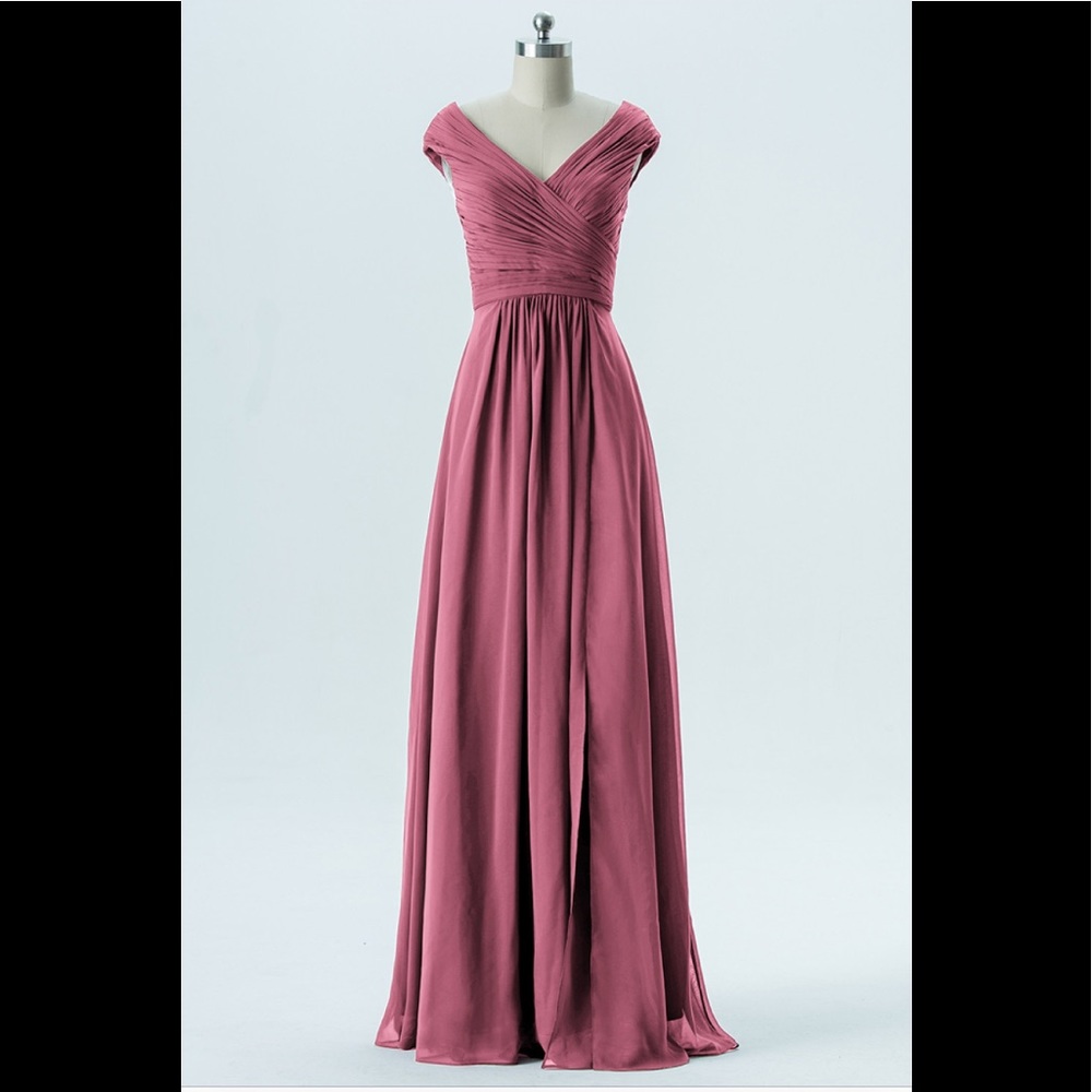 Stunning Dusty Rose Formal Gown/Bridesmaid's Dress